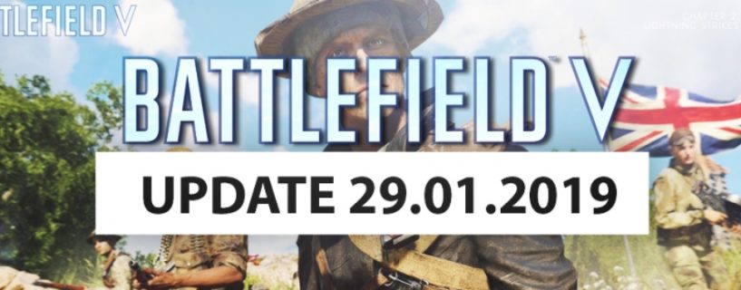 Battlefield V: Termine für zweites Januar Update, der vollständige Changelog und neues Fahrzeug kommt ins Spiel