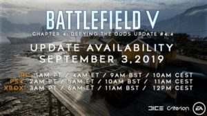 Battlefield V: Update 4.4 soll doch Heute erscheinen, PC Spieler sollten das Spiel besser neuinstallieren & Changenotes