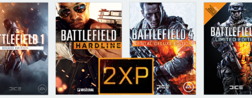Double XP „dauerhaft“ für Battlefield 1, Battlefield 4, Battlefield 3 und Battlefield Hardline aktiv