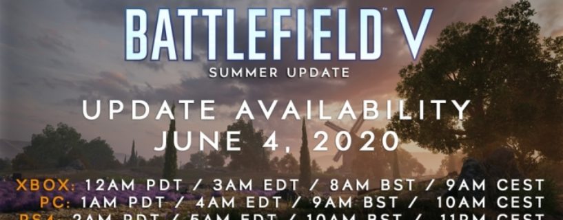 Battlefield V: Changelog zum Summer Update 7.0, Update Termine, Changelog und mehr!