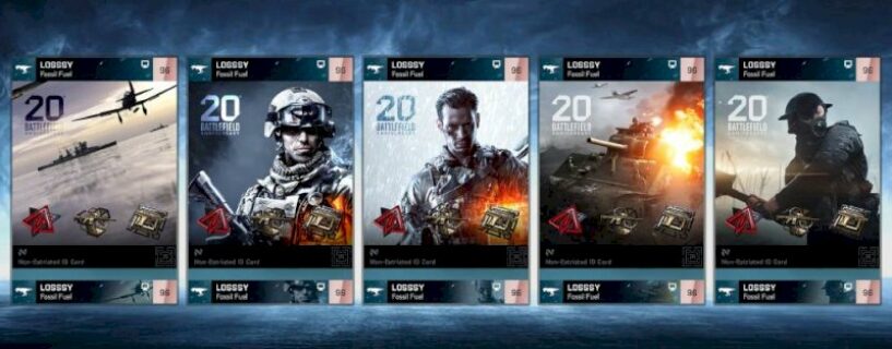 Battlefield 2042: “20th Anniversary of Battlefield” Playcards jetzt verfügbar