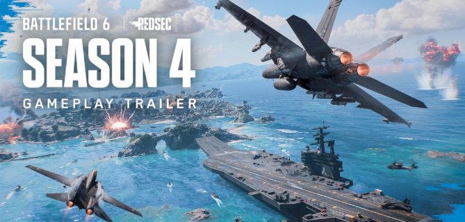 battlefield-6-season-4:-offizieller-gameplay-trailer-zeigt-„naval-warfare“-mit-tsuru-reef-sowie-wake-island-&-enthuellt-starttermin